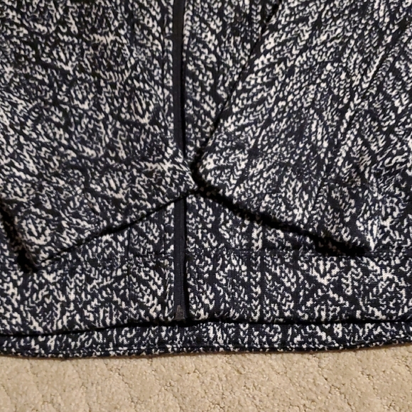 Andrew Marc New York Black and White Women Patterned Jacket Size XL - Picture 4 of 13